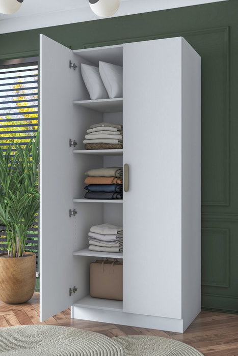 Hanah Home Armario BA160 - 4525 Blanco Hanah Home Armario BA160 - 4525 Blanco